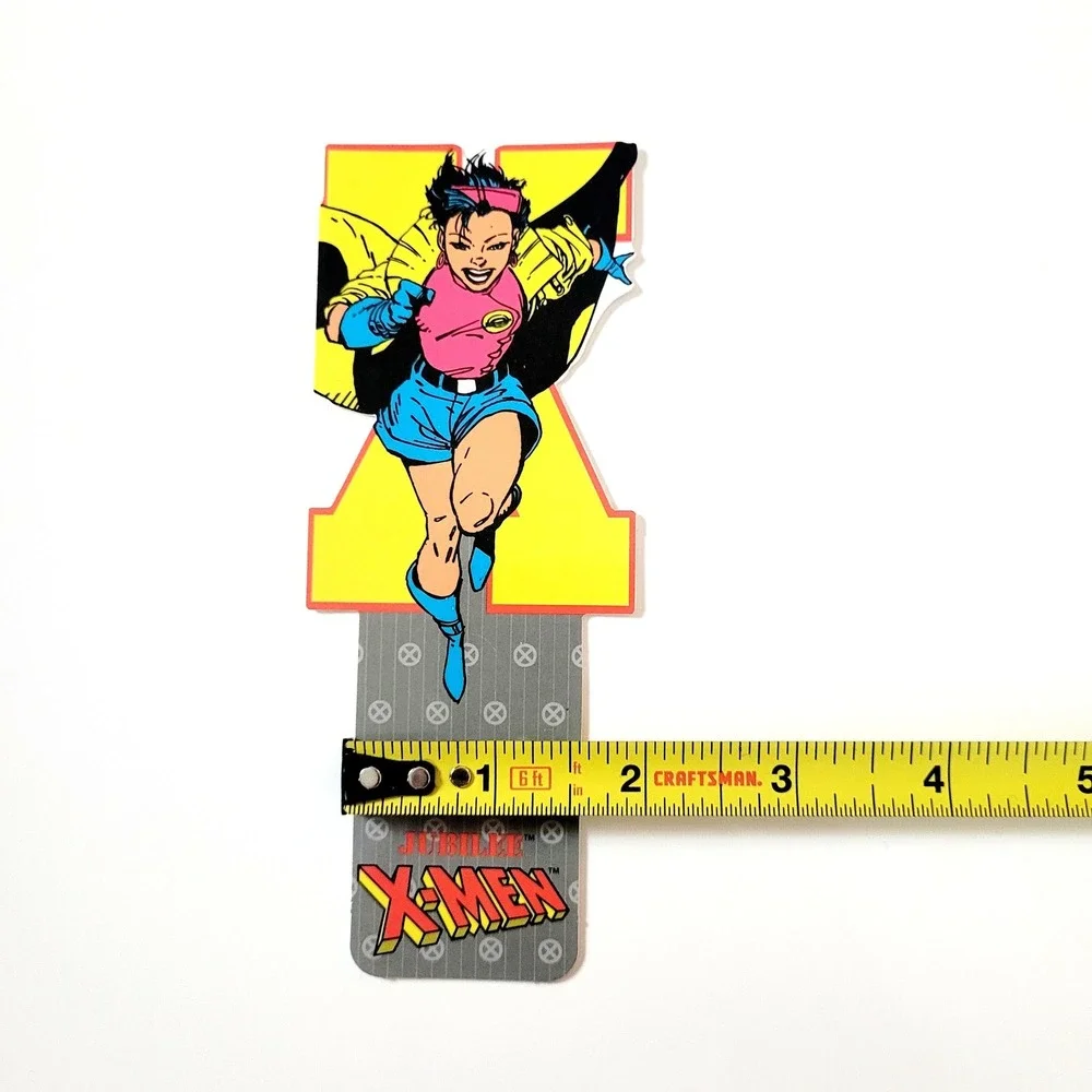 Vintage 90s X-Men Jubilee Bookmark die-cut Marvel Girl USA 1994 Antioch KS 32387